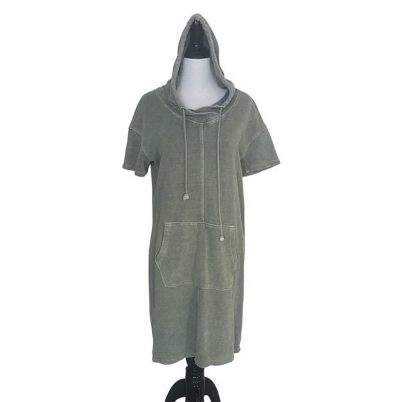 Toad&Co Dresses & Skirts - Toad&Co Intermosso Hemp Hooded Sweatshirt Dress size Medium